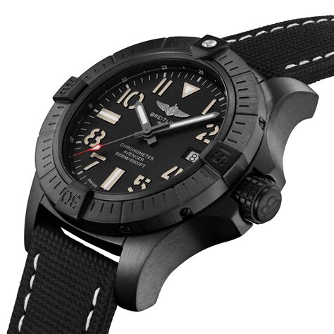 breitling avenger ii seawolf 45 mm|Breitling seawolf night mission.